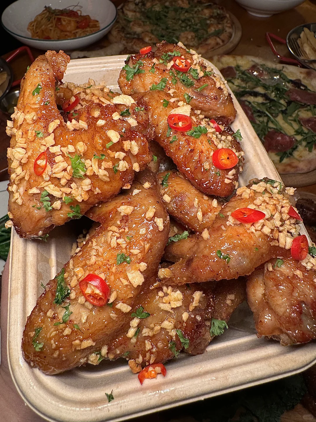 在成都！！吃到了人生炸鸡翅！！
