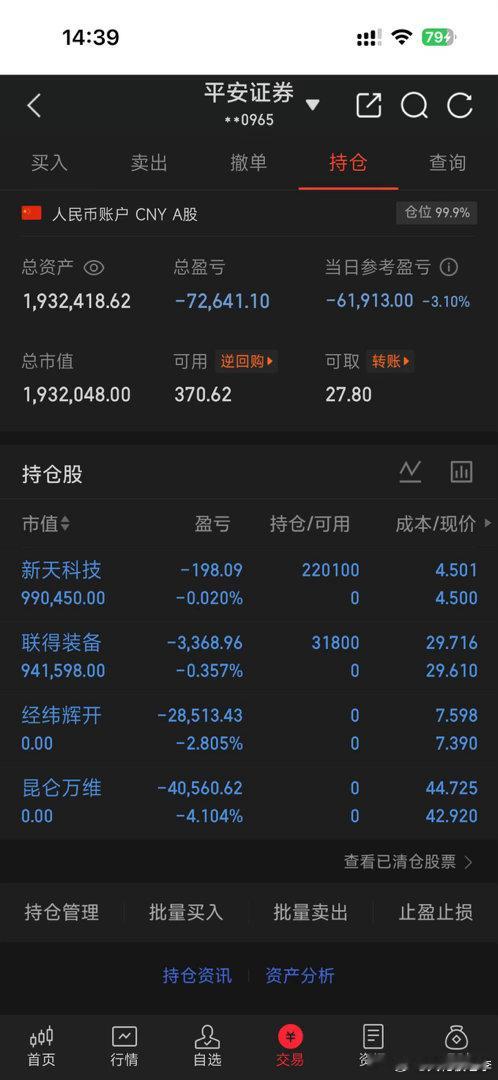 昨日持仓两只全部割肉离场，及时止损。今日新开仓 新天k技、联得装B，切换新标的，