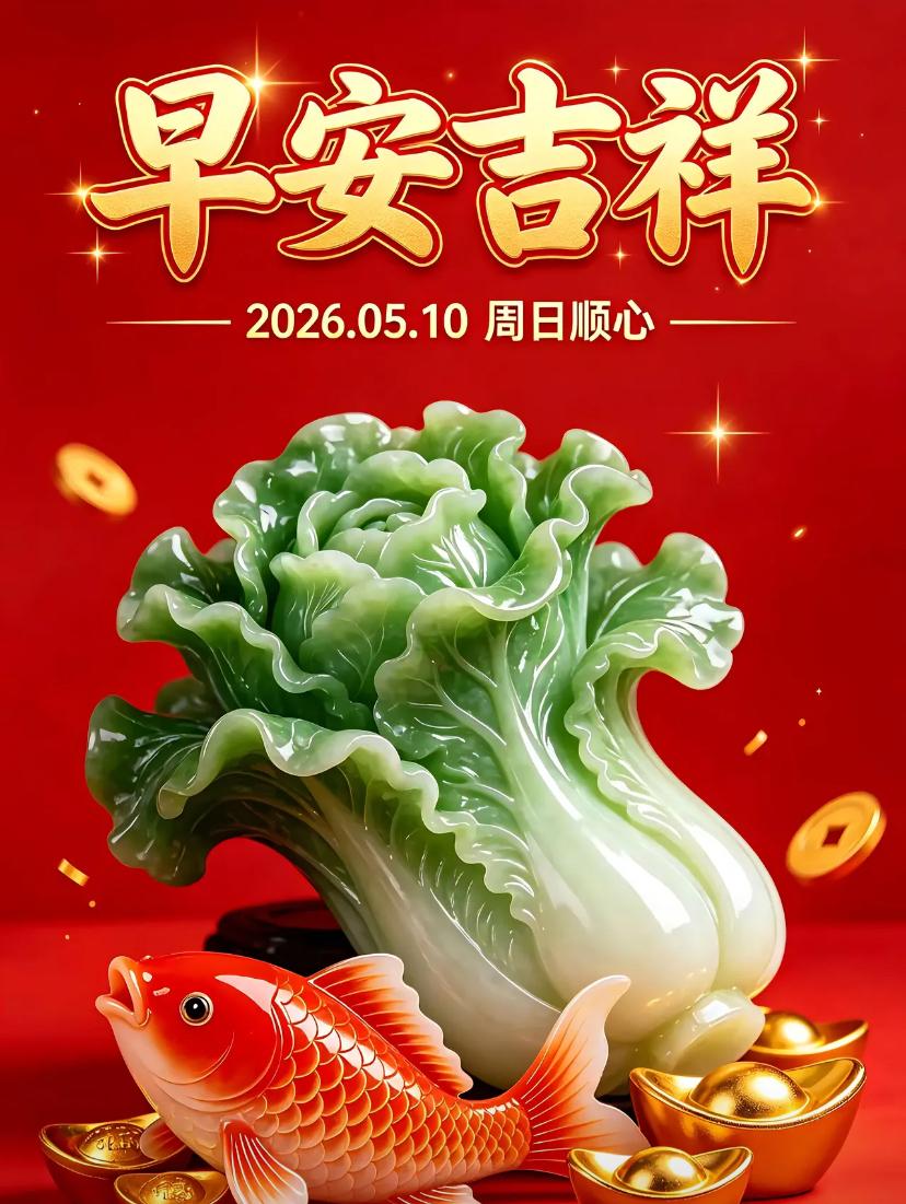 🌺☘️5./10.周日安康.四时顺遂🌺

🌱🌅周日晨曦轻洒浅夏，朝暮都被