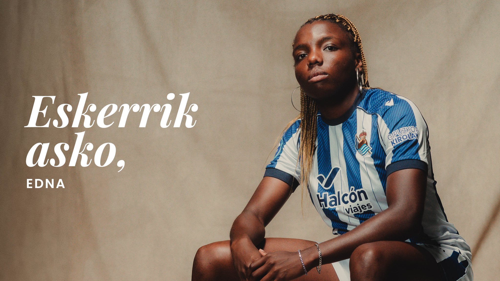 这就提前Eskerrik asko了？拜仁女足提前结束了Edna Imade在皇