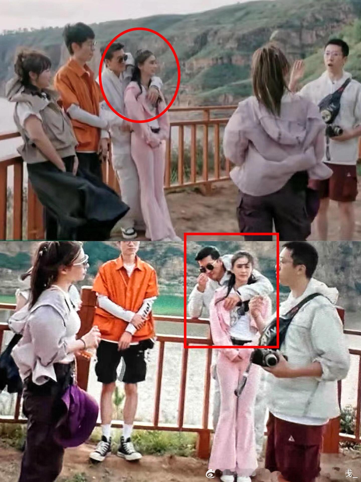 黄圣依 麦琳 杨子和黄圣依是来参加妻子的浪漫旅行的吧！就让麦琳一个人疯吧！ 