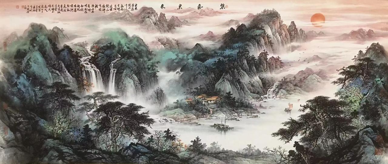 在中国画的璀璨天地中，每一位画家都以独特的笔墨语言勾勒出属于自己的艺术宇宙。韦华