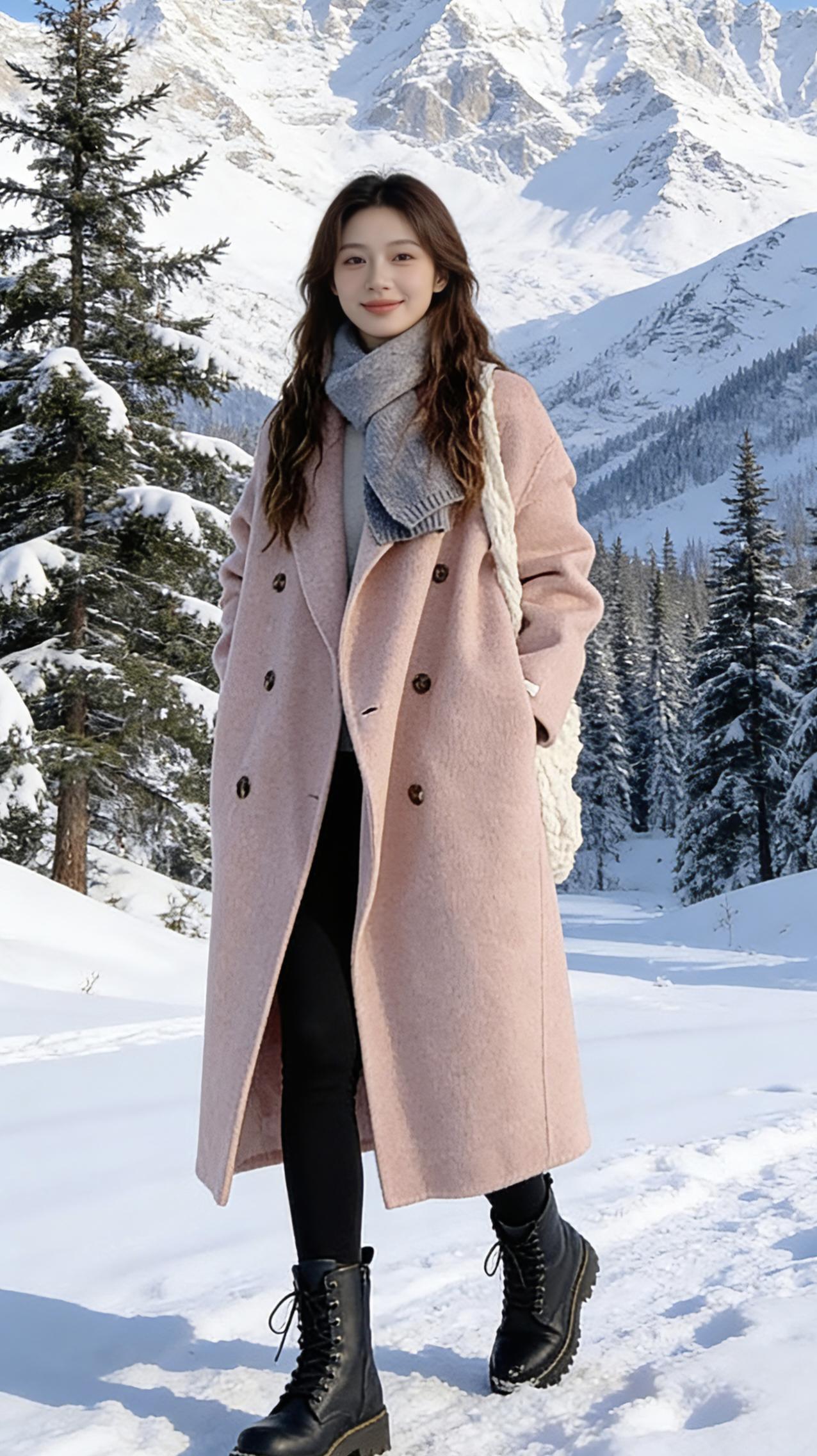 穿搭不重样 我又心动了 大衣外套女装穿搭新年穿搭