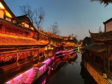 提笼遛龙 上船江河古镇最近没有时间出去玩，我也不会画画，那就分享一下以前我拍的金