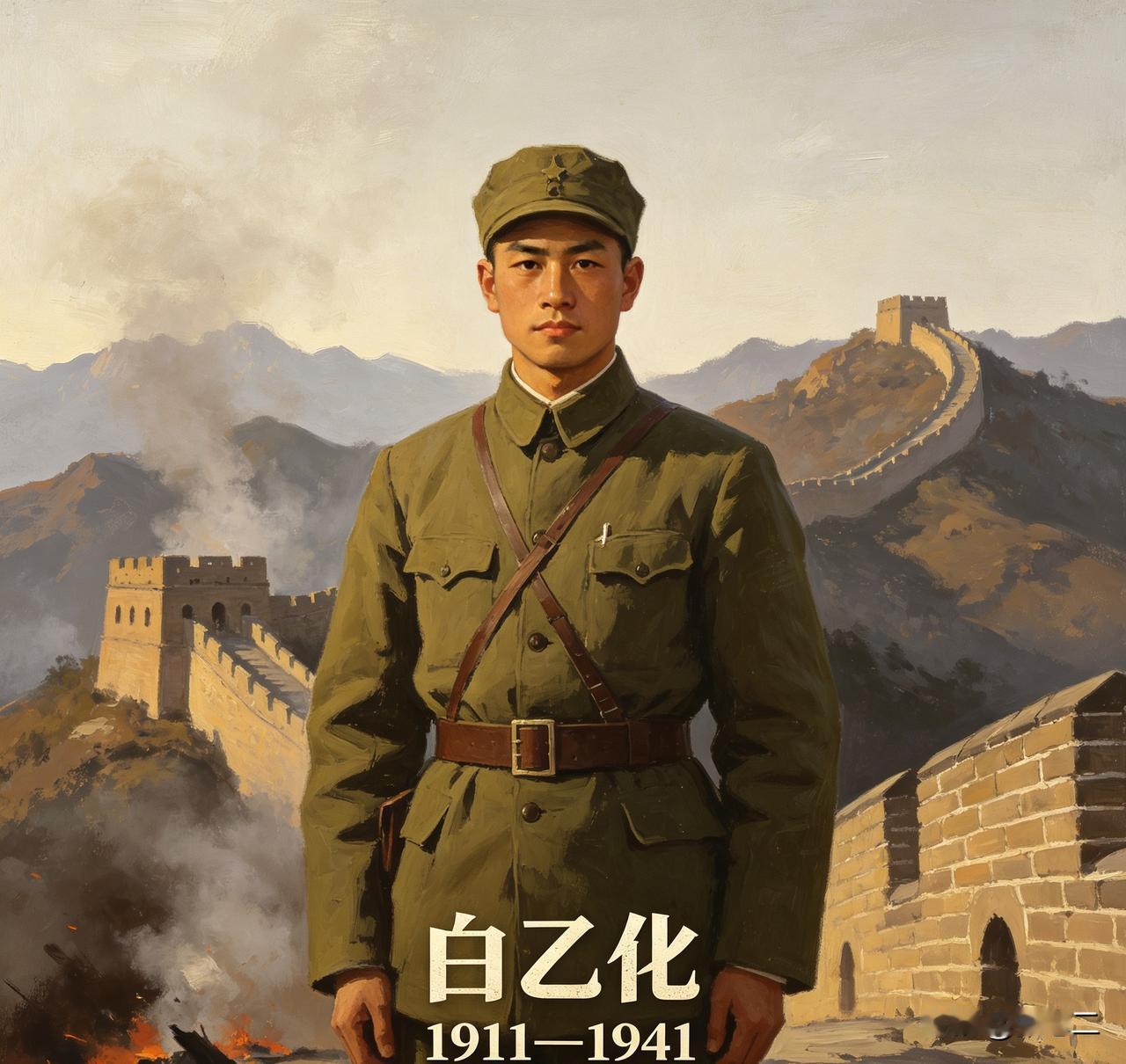 白乙化，辽宁辽阳人，大家都叫他小白龙。

他本是读书人，国难当头毅然弃学从军，投