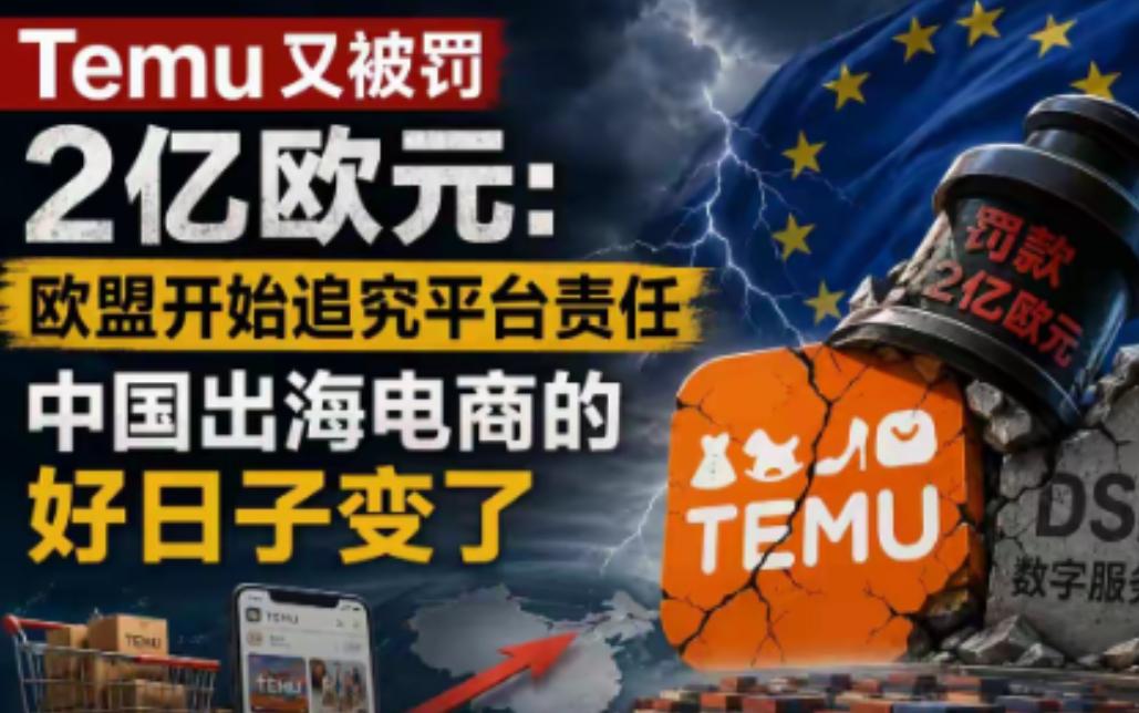 5 月 28 日，我国某跨境电商平台被欧盟罚款 2 亿欧元，折合人民币 15.7