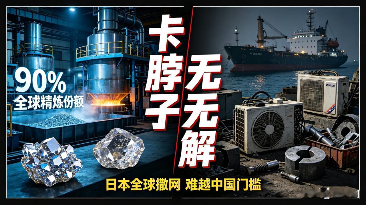 日本被中国稀土卡脖子卡到拆空调！
全球撒网求替代胜算多大？
 
中国实施稀土出口