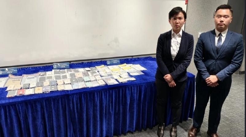 ＃香港电话诈骗案＃假冒客服罪案过去半年升幅明显，东九龙总区刑事部人员经情报分析与