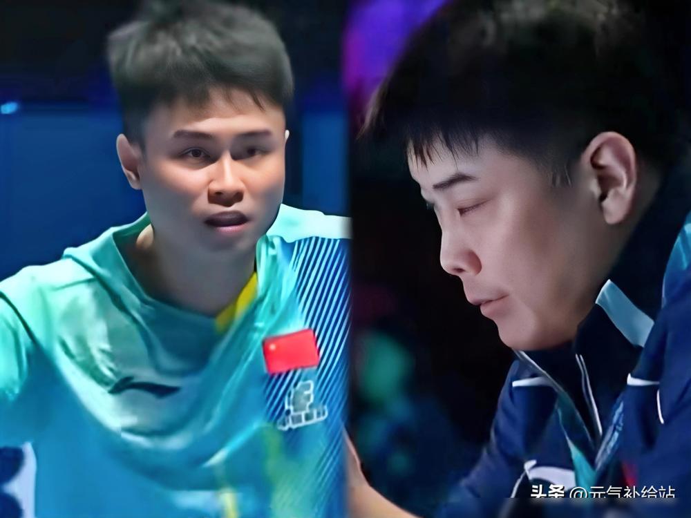 周启豪，29岁，赢了16岁的日本小孩。
比分是3比1，但每一局都咬到10分以后