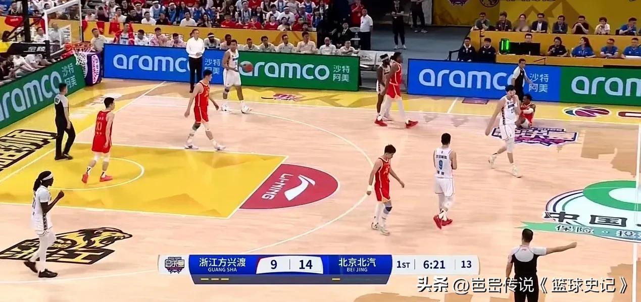 总决赛G5【狮鸭争冠3-2】广厦92-94惜败北汽