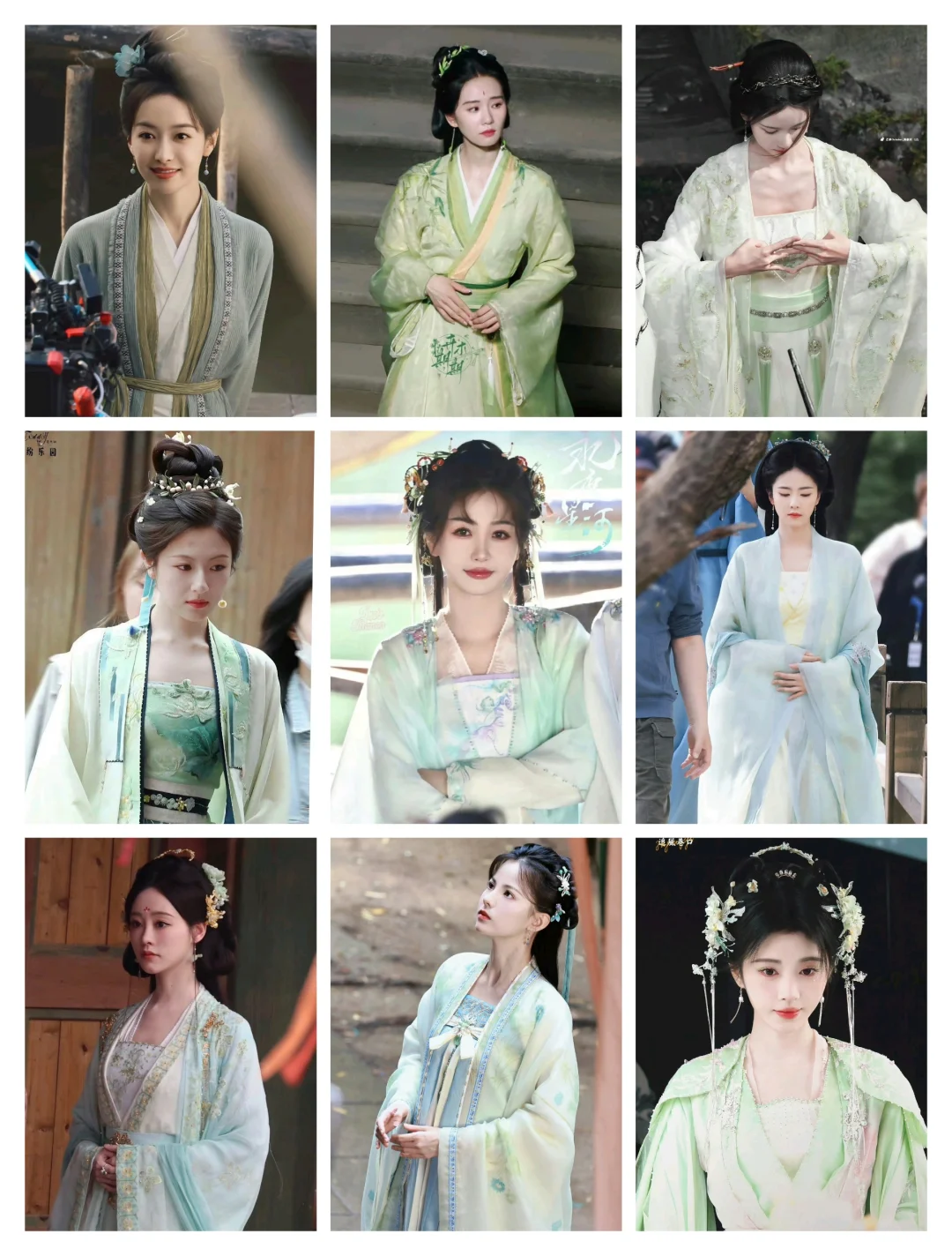 清新养眼的浅绿色造型