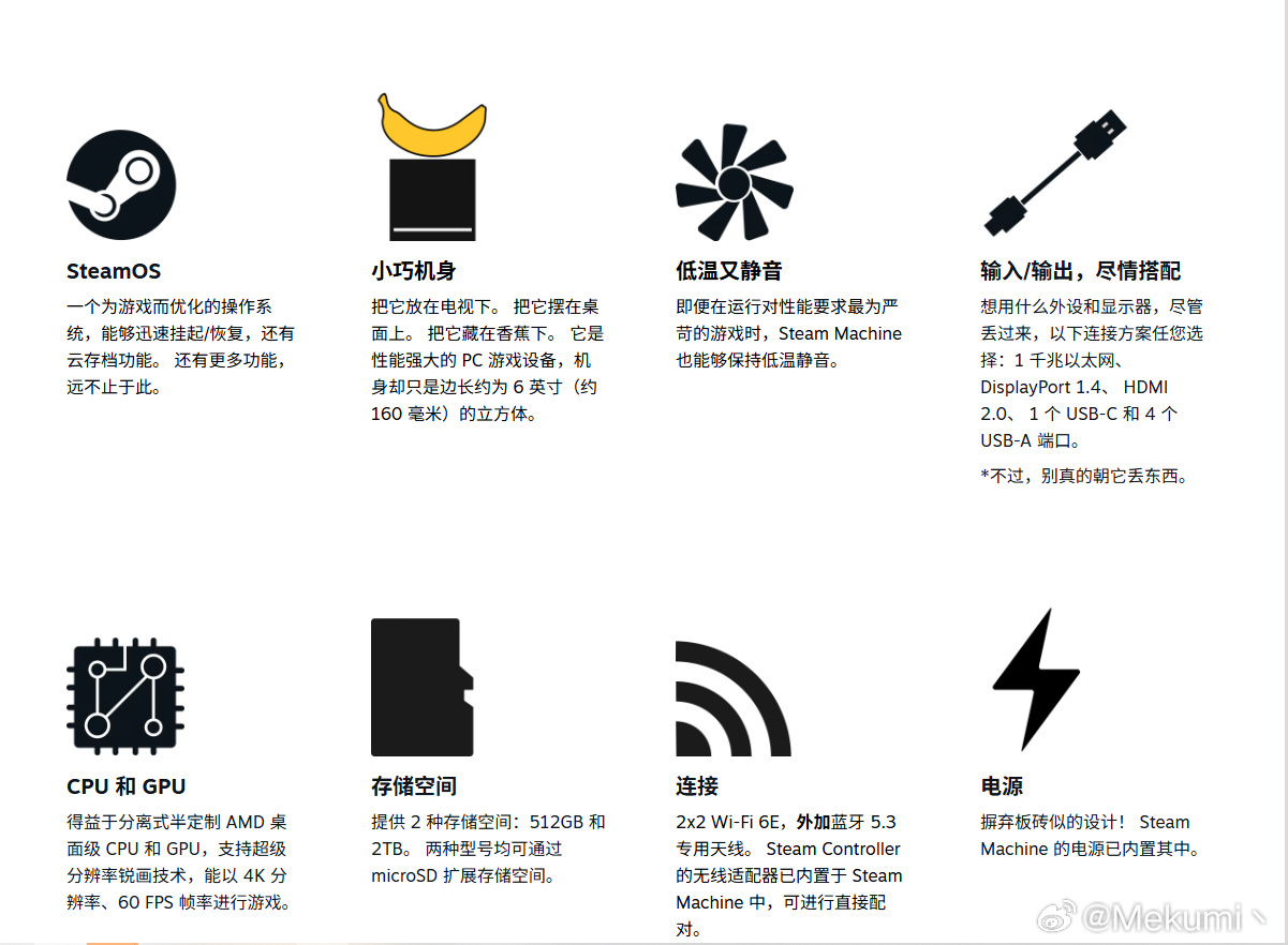 steam machine单主机512g 1049刀，还不手柄且性能完全不如ps
