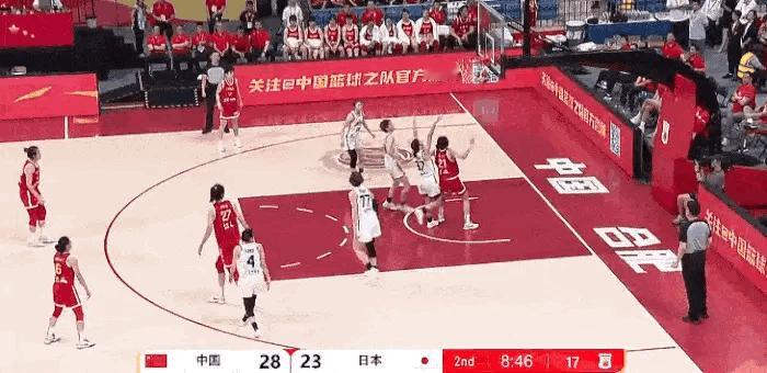 日本女篮没看出太多新东西，中国女篮倒是有变化，阵容更年轻也更小了，打得更快，杨舒