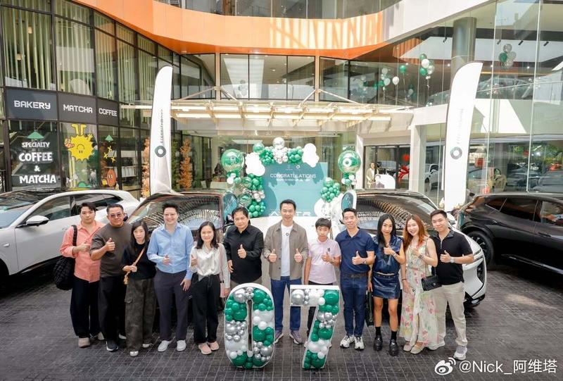 右舵版阿维塔07泰国开启交付 全球化征程持续提速