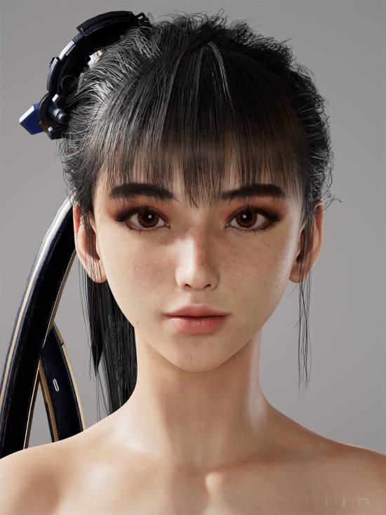 3D渲染大神Billyhhyb近日又分享了数张《剑星》伊芙作品