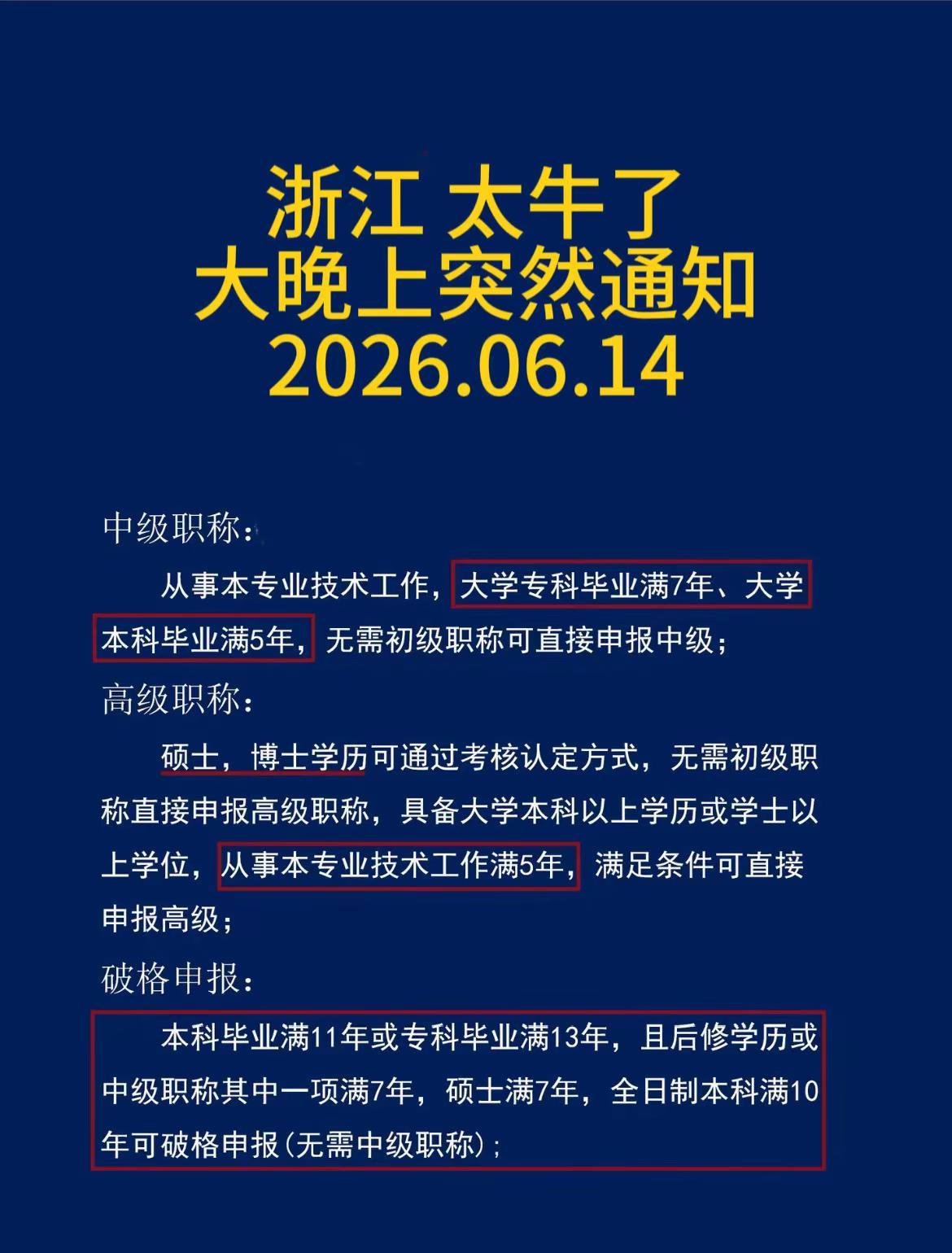 浙江 大局已定！普通人评职称迎来了最友好的一年！职称 评职称 职称评审