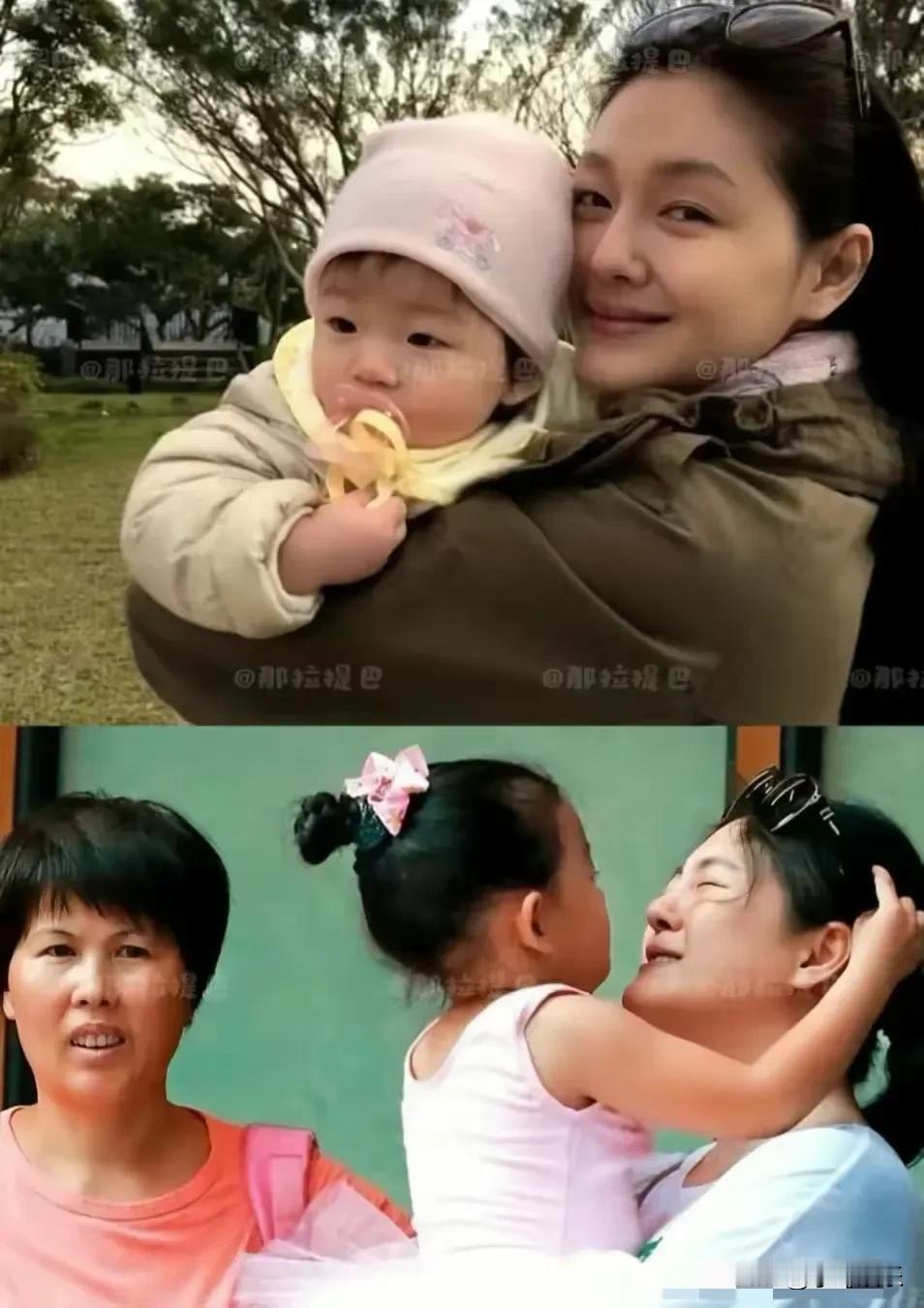 哪有母亲不疼爱孩子的？大S当年和女儿亲密无间，她眼里只有孩子，看得出来女儿和她最