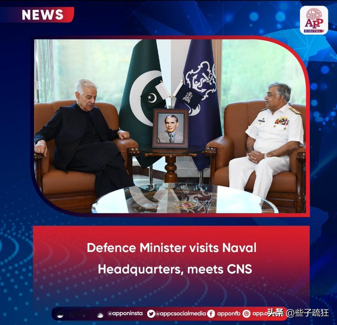 半岛电视台报道，当地时间15日，巴基斯坦防长赫瓦贾.穆罕默德.阿西夫表示，为保护