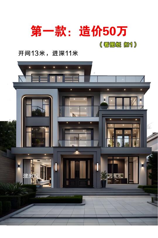 现代别墅设计方案！
