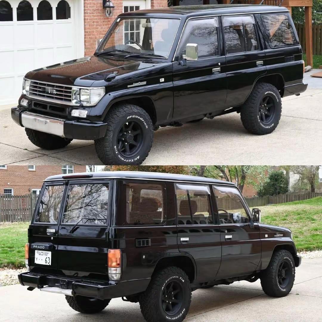 Prado KZJ78。这台 1993 年的 Toyota Land Cruis