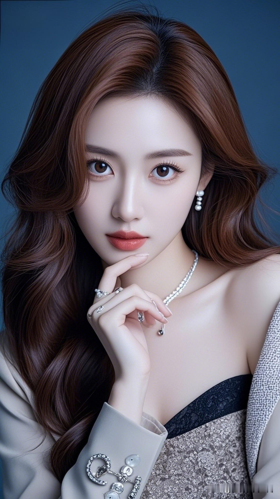 玉颜如花，倾国倾城。有哪些美女让人过目难忘？ 优雅气质，珍珠项链，温柔女神，时尚