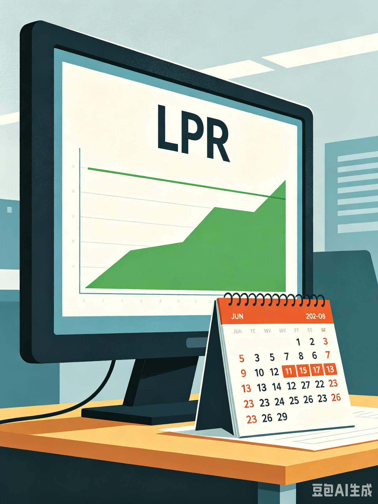6月LPR持续持平，已连续一整年未做调整
 
6月最新一期贷款市场报价利率正式对
