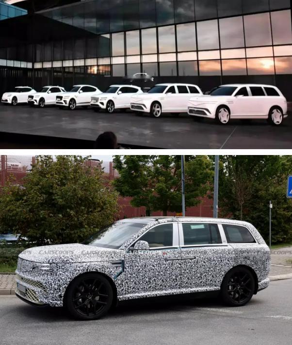 库里南平替？捷尼赛思GV90或提供两种车门形式
捷尼赛思GV90是一款旗舰级的大