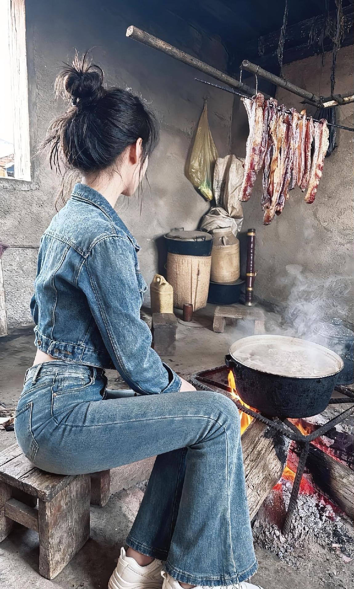 我妈让我做饭，猜下我做的什么？
说到美女，你首先会想到谁