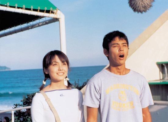 妻夫木聪 出演电影代表作中的剧照选按时间顺序排列，图1~9分别来自：《五个扑水的