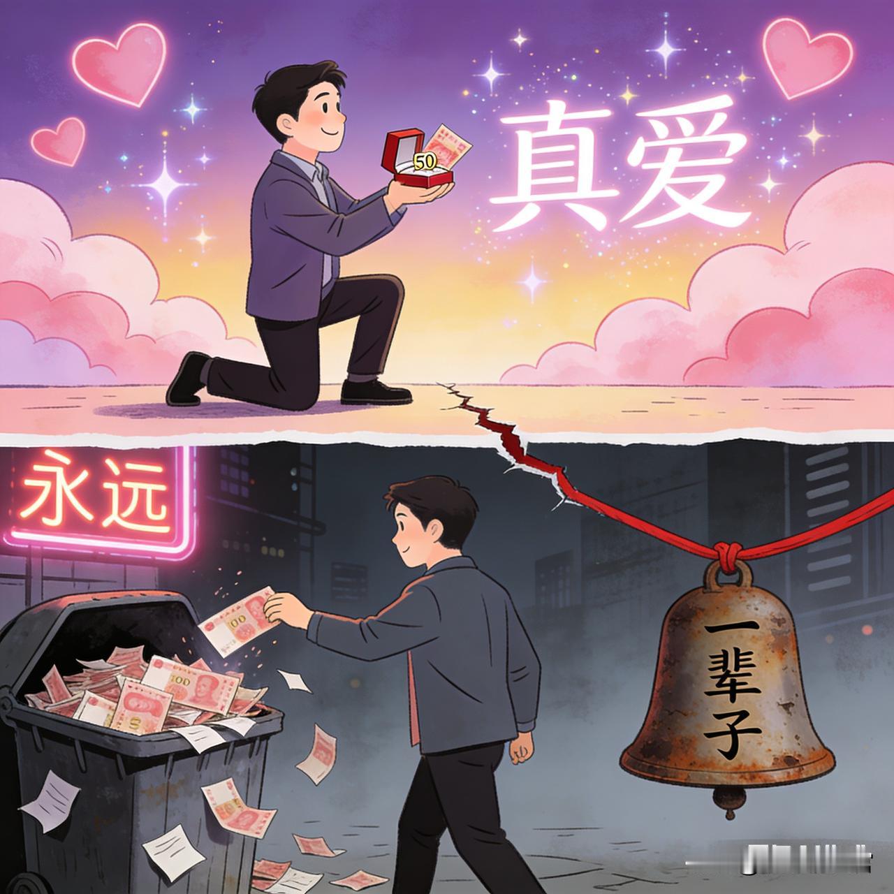  50块，看清一场一辈子的谎言




下午路过奶茶店，新品买一送一
我随口跟他