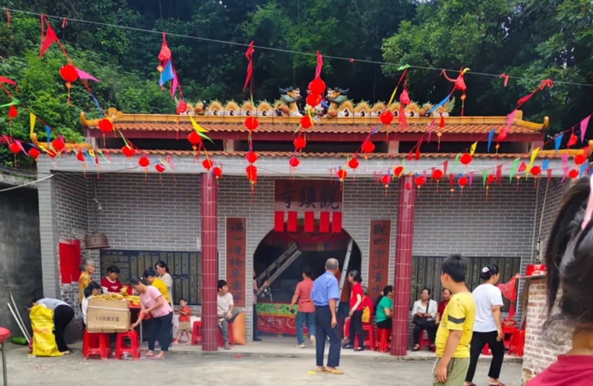 【玉林长塘庙10周年大旛盛会】 6有12日（农历四月二十七），玉林市北流隆盛镇长