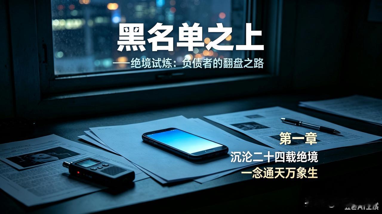 欢迎阅读我正创作的债务小说《黑名单之上》
 
       人这一生，谁都有可能