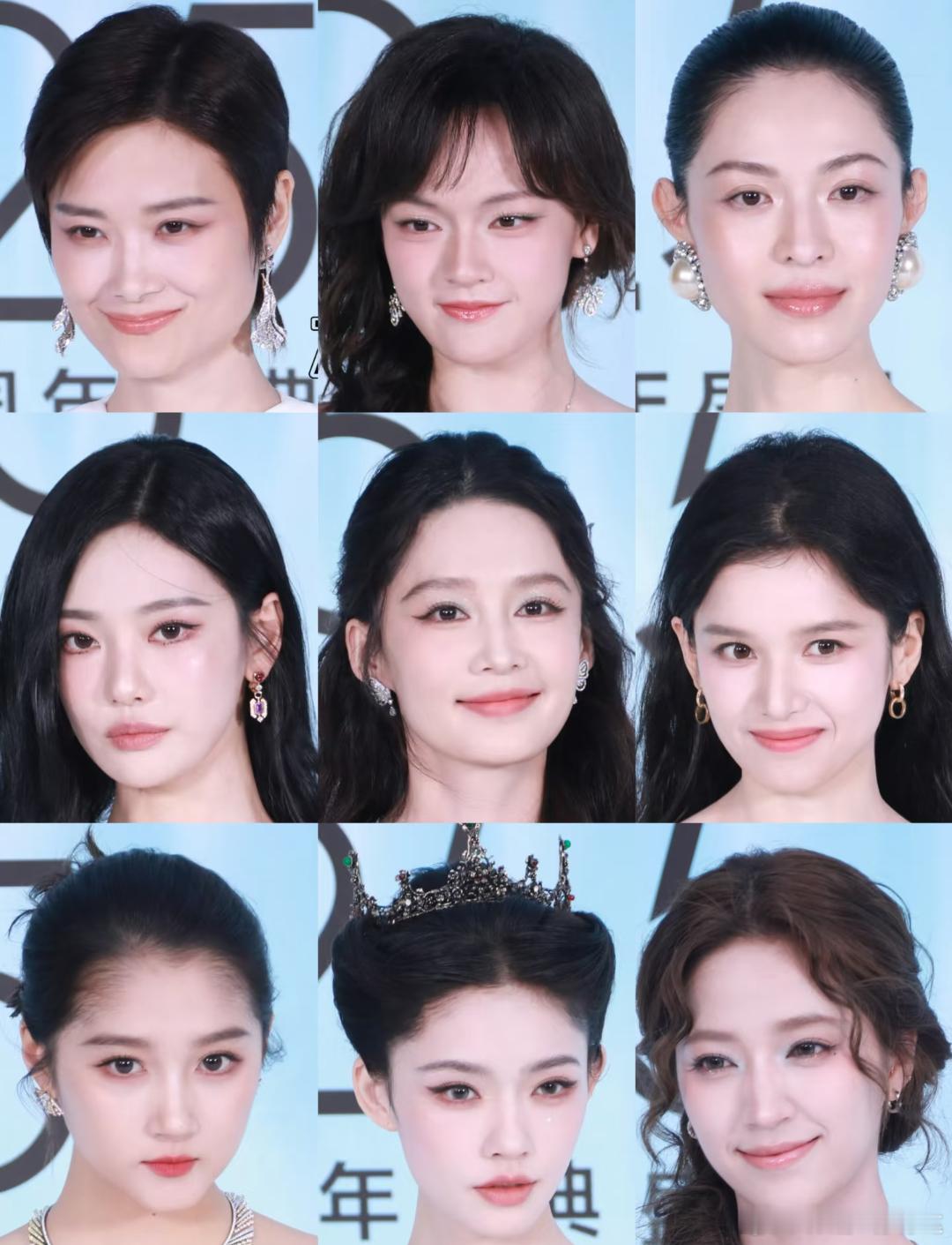 ELLE红毯女明星怼脸生图李宇春、周冬雨、叶童、李沁、关晓彤、张婧仪、文淇、钟楚