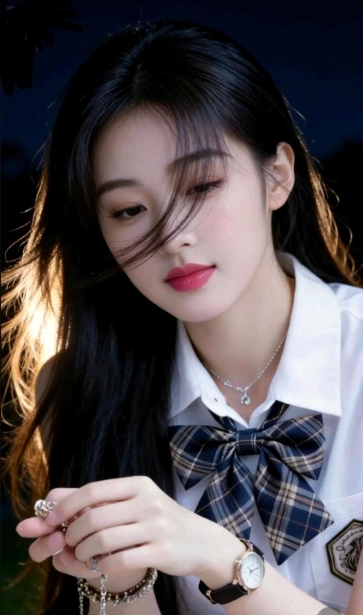 夜半清风入小楼
佳人孤影相思愁
纵有千般痴情意
～～～？

上联：心有思君意；