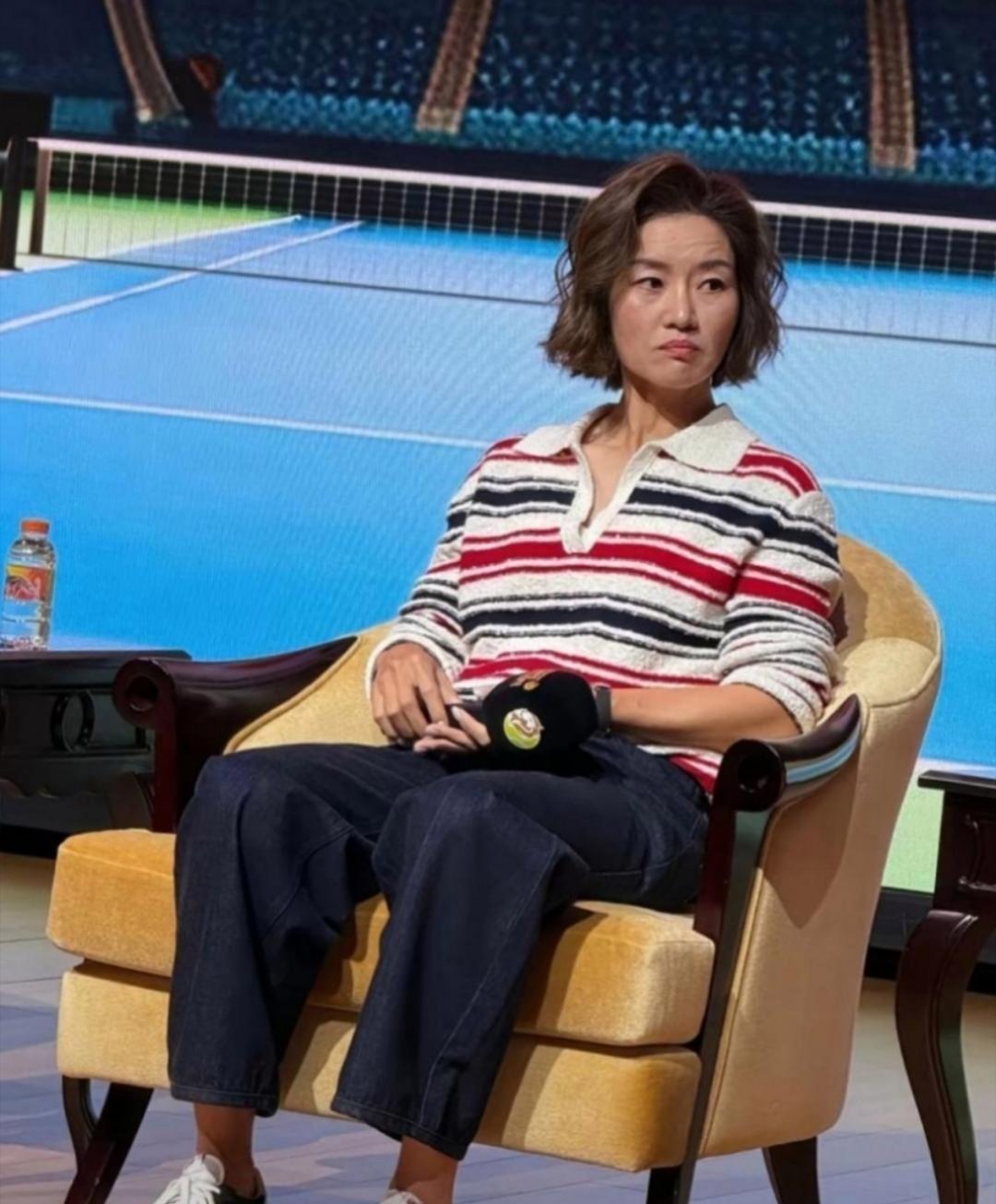 李‎娜‎﻿不⁠打球了，整个人的状态都大‏⁠变样了。 