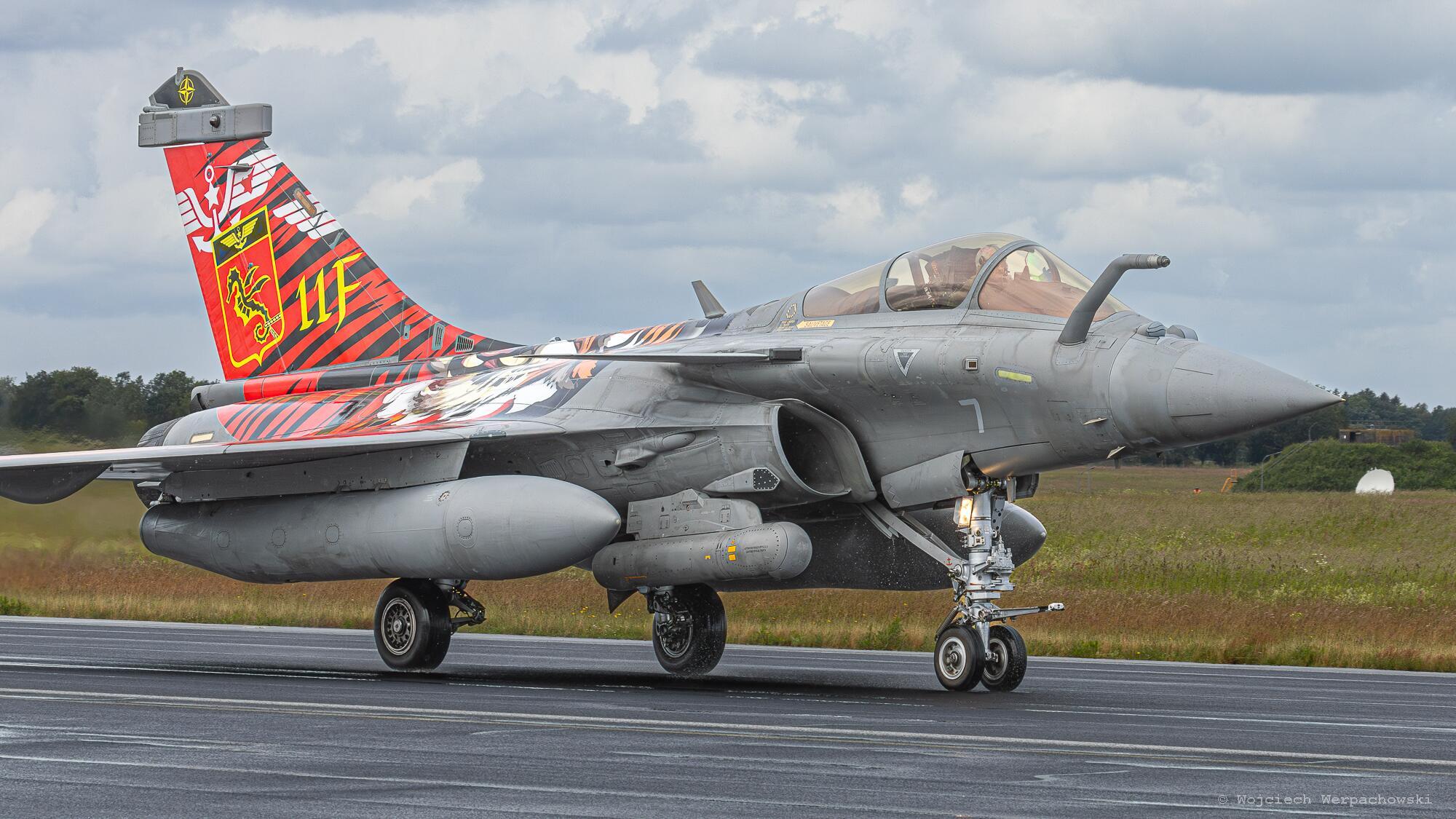 今日阵风 法国海军 “furious” 11F 中队的“阵风” M 