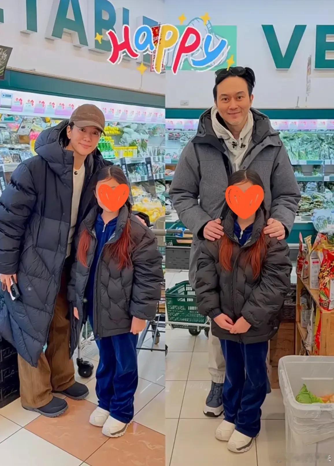 网友在北海道偶遇张智霖和袁咏仪逛超市53岁的张智霖一脸白胡茬，不过却挡不住他帅气