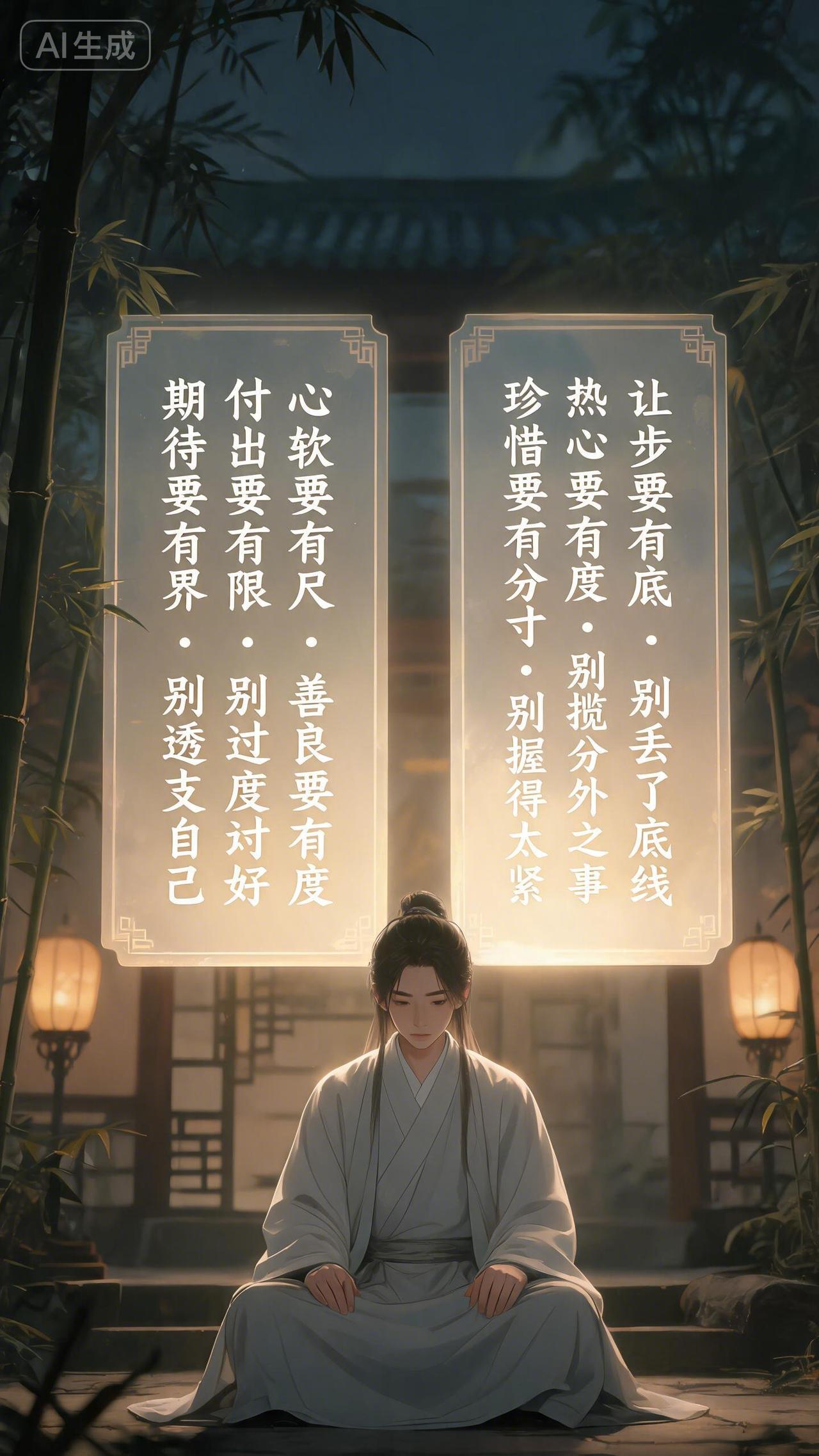 人这一生，福气全藏在分寸里，心软过度反遭损耗，今天这6句醒世忠告，刷到绝非偶然，
