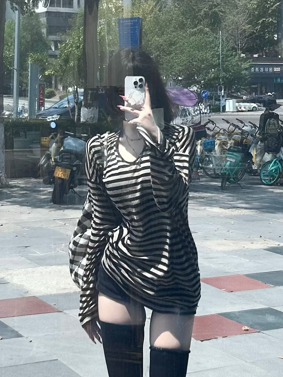 淑女穿搭 屌丝气质 防晒罩衫好显身材