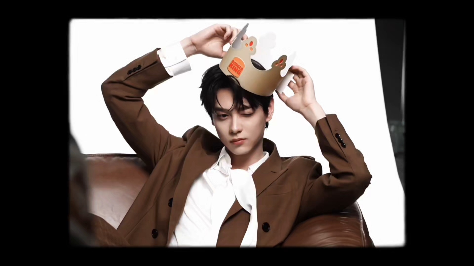 好帅，好清纯。汉堡王品牌代言人田栩宁 田栩宁 汉堡王