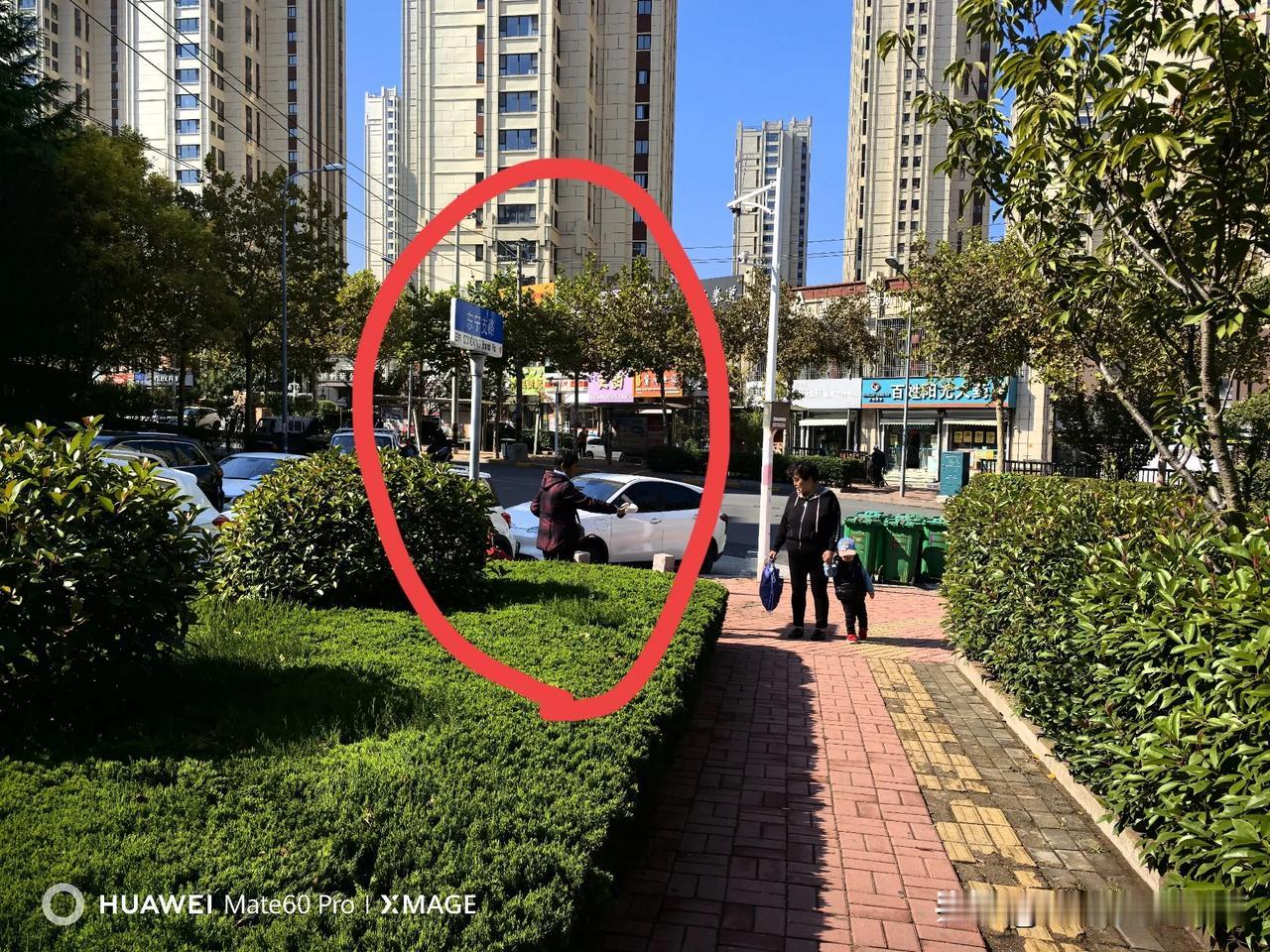“昨天我来过三次，怎么没见到您？”。我问，

“昨天天气太冷了，我没出门。”她回