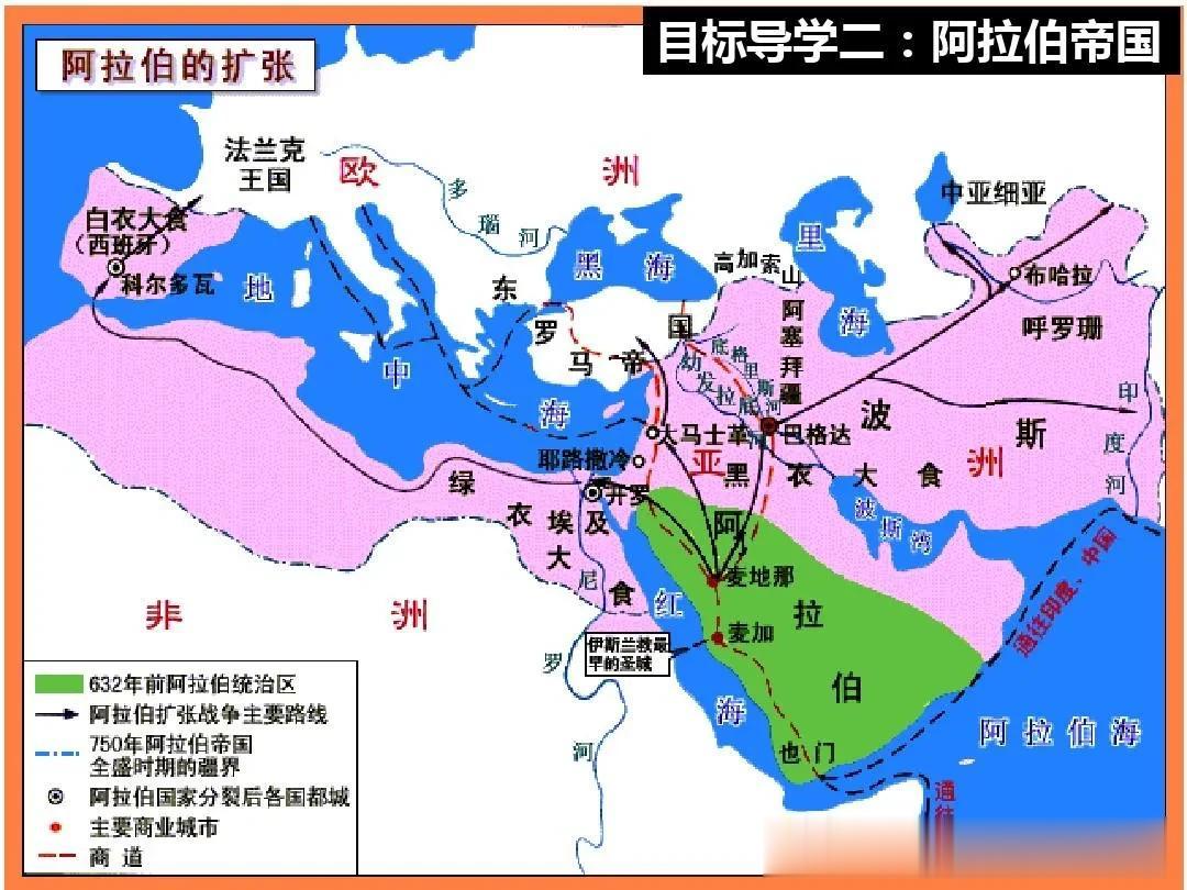 7到8世纪阿拉伯国家扩张