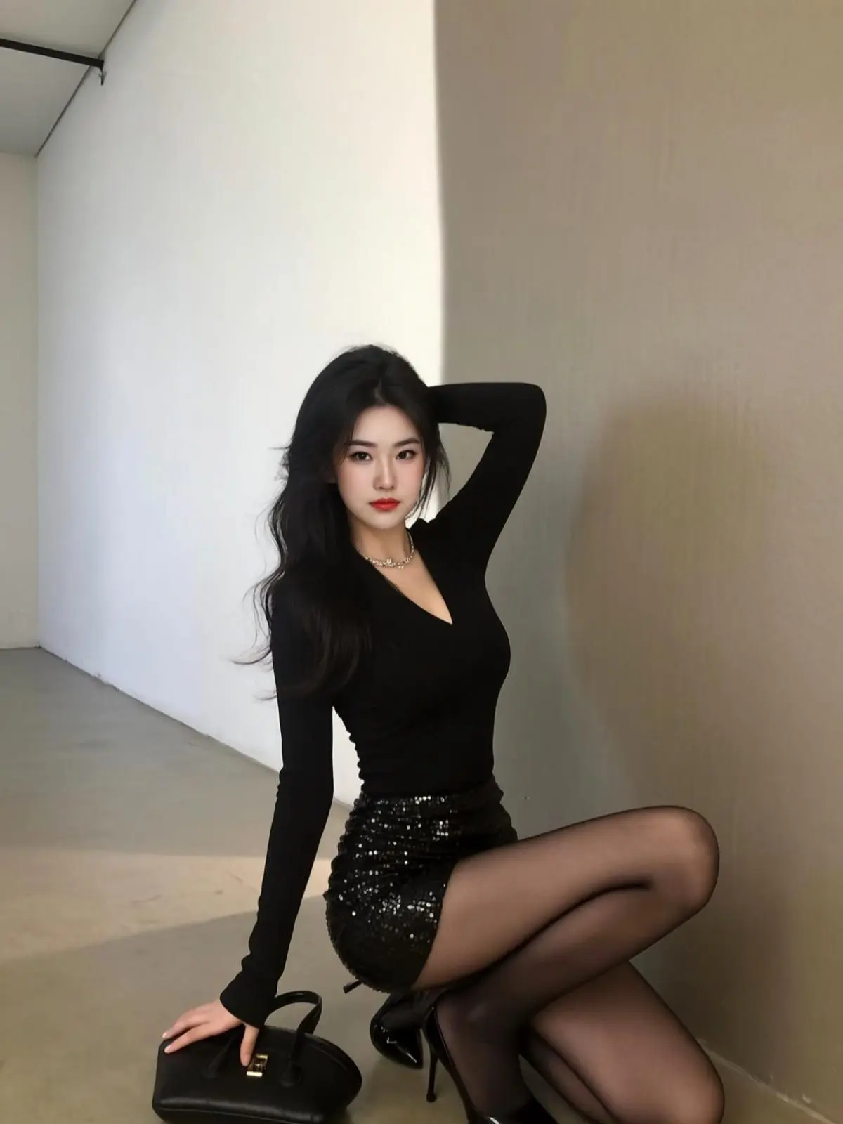 AI黑系氛围感写真 随变ai随便玩