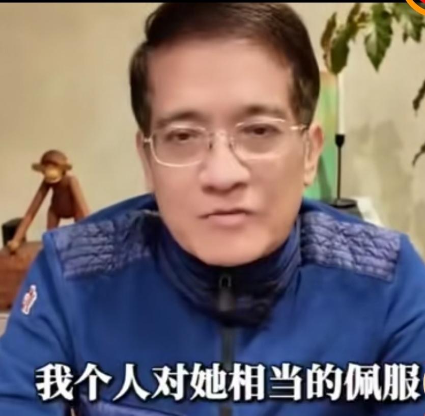 著名学者郎咸平教授说，他非常佩服～新当选的台湾国民党主席郑丽文！因为，郑丽文在公