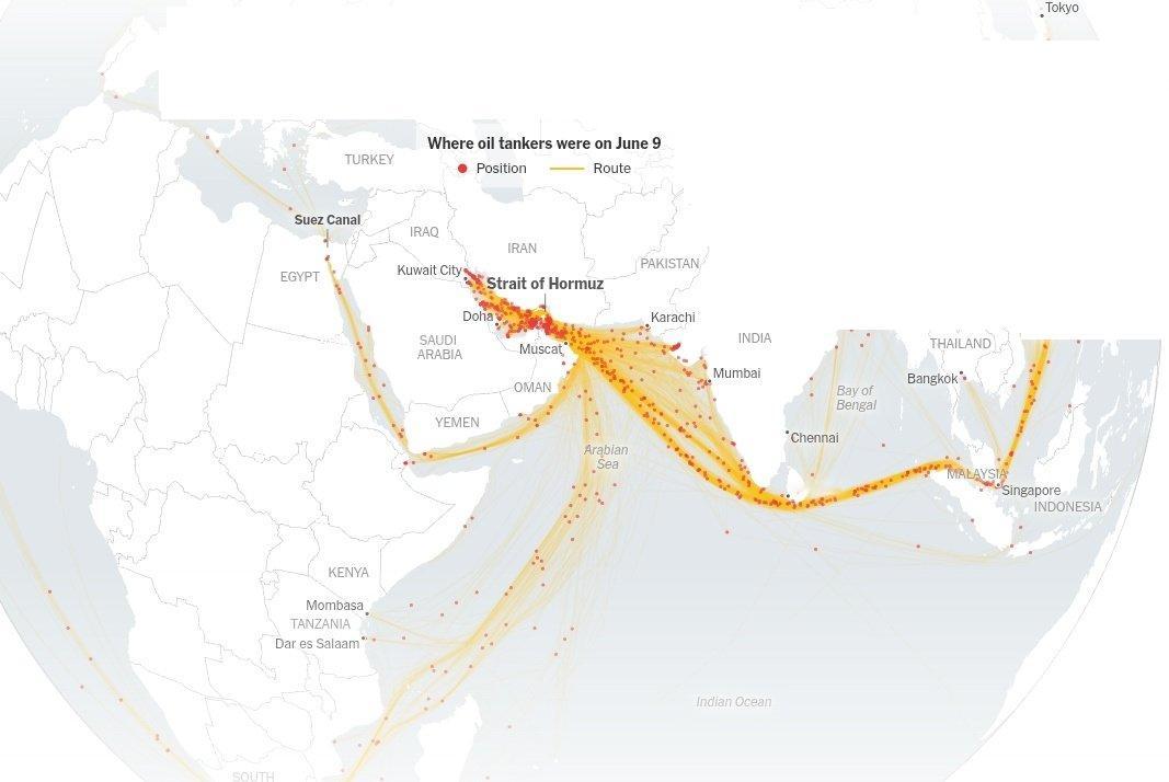 🔻有未经证实的报道称，美国计划对伊朗实施海上封锁。🔻这不会像在委内瑞拉那样容