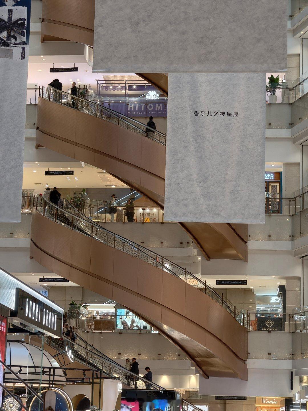 能旋转的电梯一天忙来忙去出来长长见识 