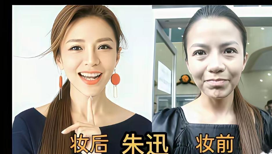 都说央视主持人，真印证了浓妆淡抹总相宜！
 
台上精致妆容，气场全开坐镇荧幕；卸