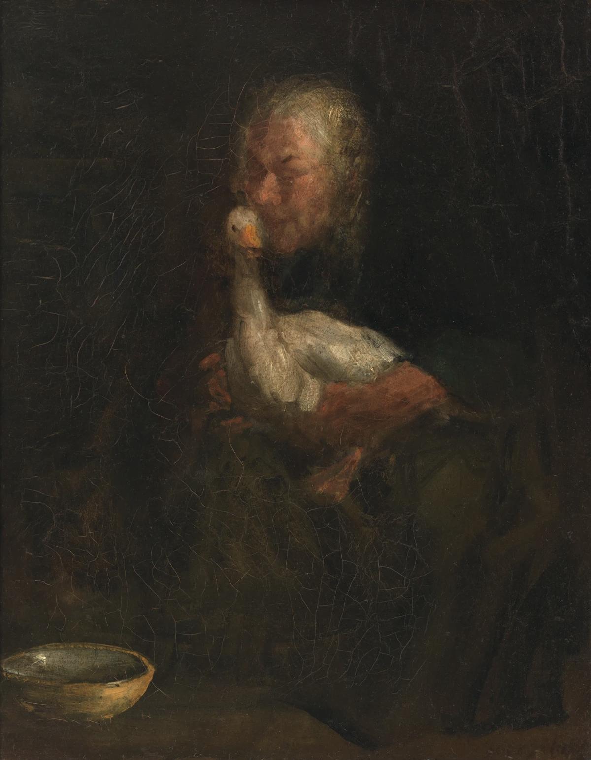 《妇人与鹅》（Woman with Goose）