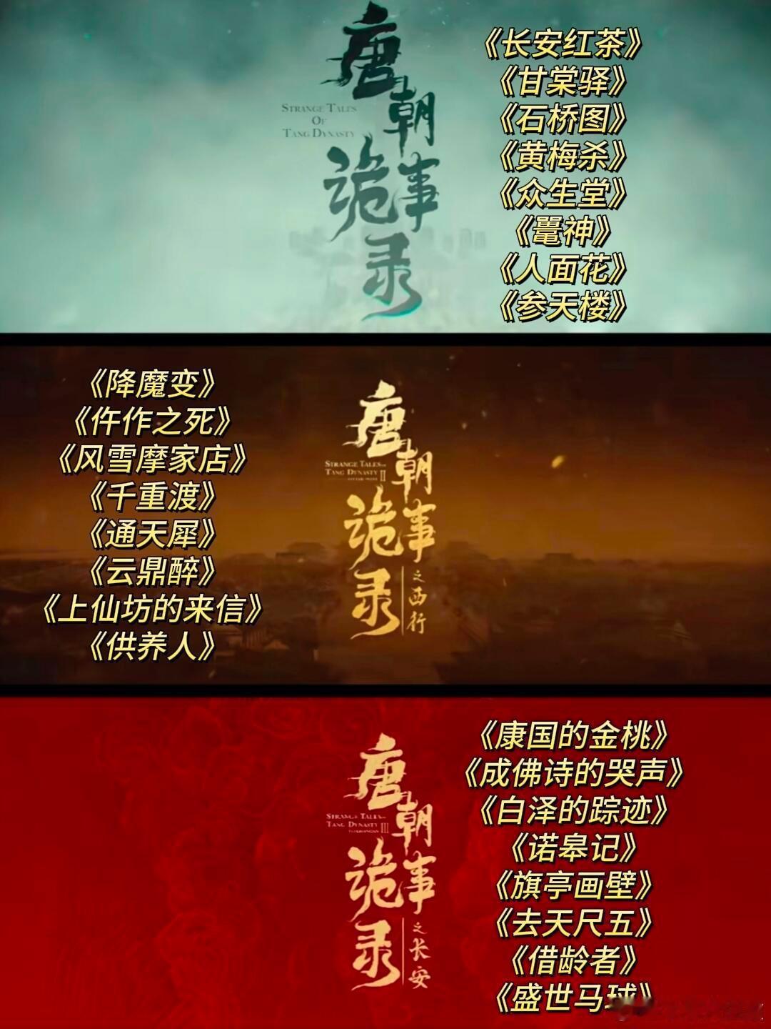 24个唐朝诡秘案件唐朝诡事录[超话]唐朝诡事录之长安唐朝诡事录之西行唐朝诡事录 