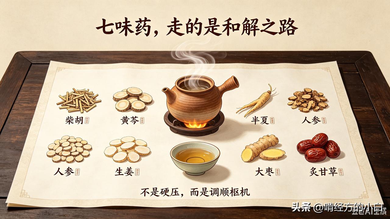 为何医家推荐小柴胡汤?
不知道你们有没有这种经历，去看中医或者跟老大夫聊天，经常